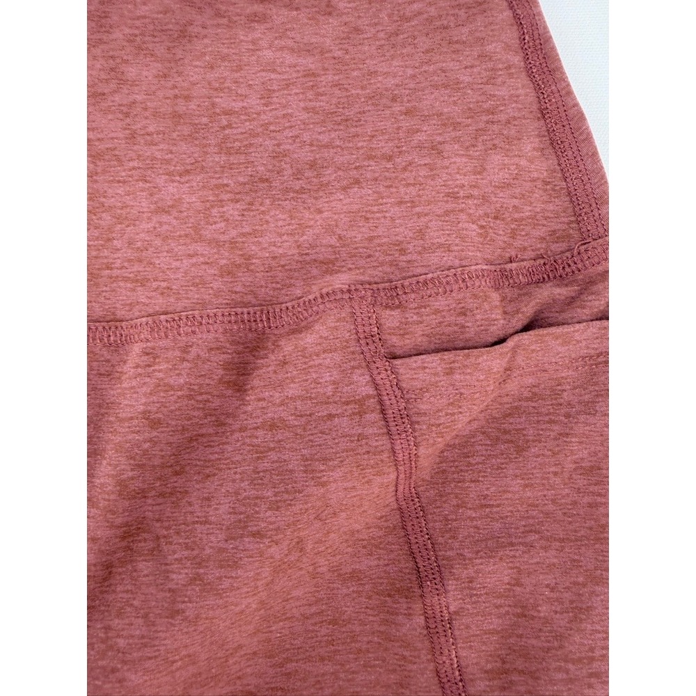 Beyond Yoga High Waisted Leggings Mauve Brown Pocket Size M - Picture 9 of 13